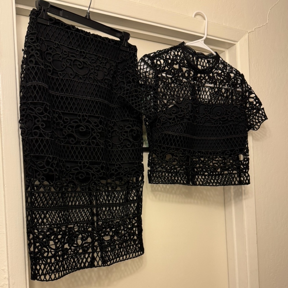 NWT Express black two piece set
